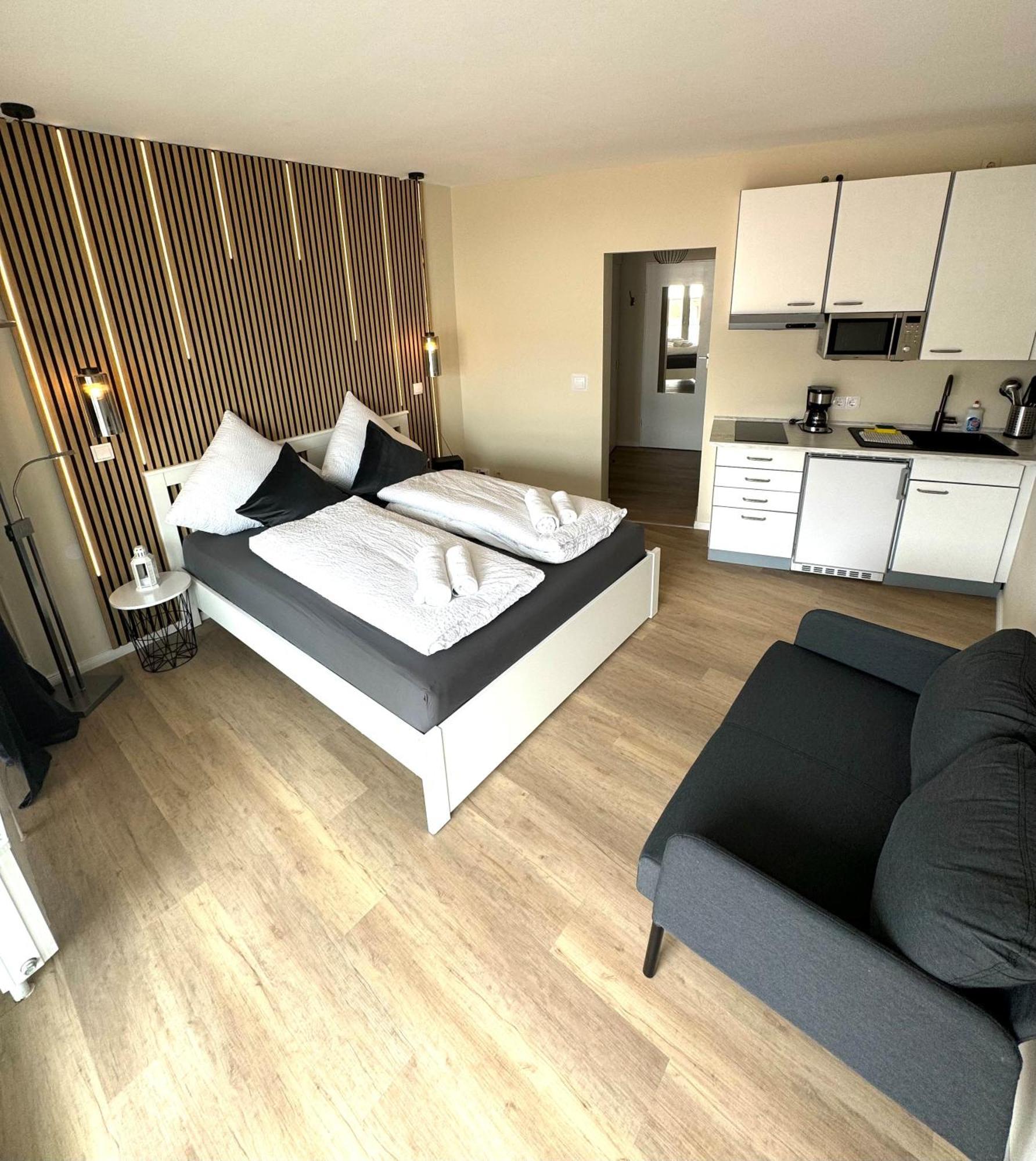 Traumhafte Ferienwohnung - Direkter Meerblick - 50M Zum Strand In Cuxhaven Duhnen In 1A Lage Im Haus Seehuette Exterior foto